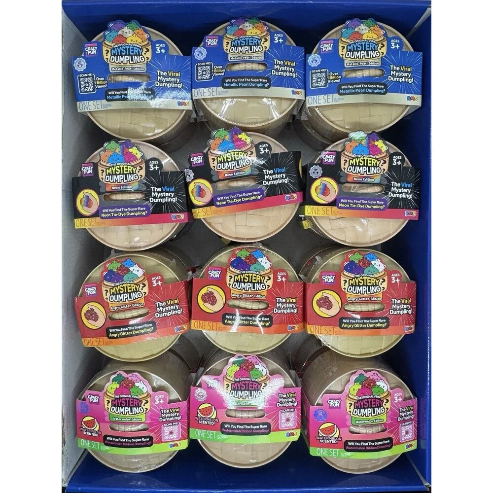 Original Mystery Dumpling Metallic Pearl-Neon-Angry-Watermelon Sealed Lot Of 24